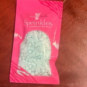 Pink Zebra Sprinkles Wax Melts in Pink and White